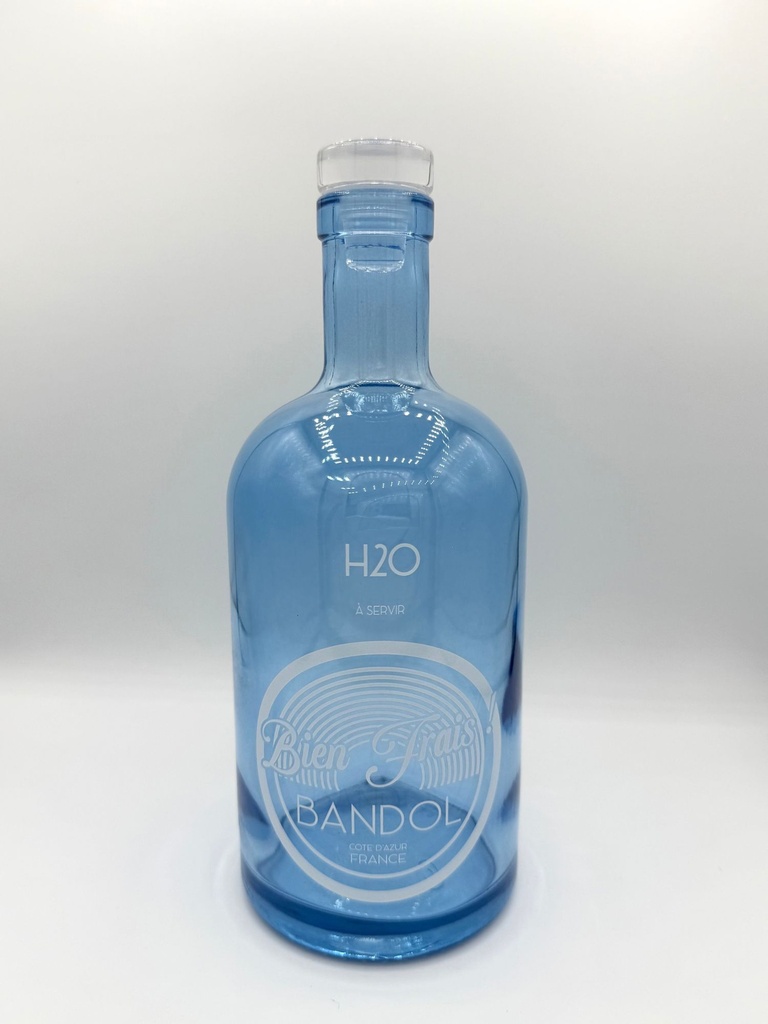 Carafe Blue ice « Bien Frais » 75cl