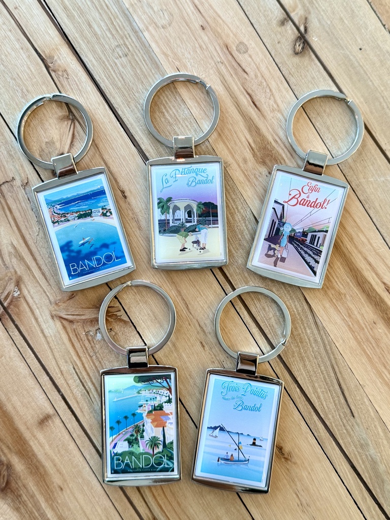 Porte-clés en métal