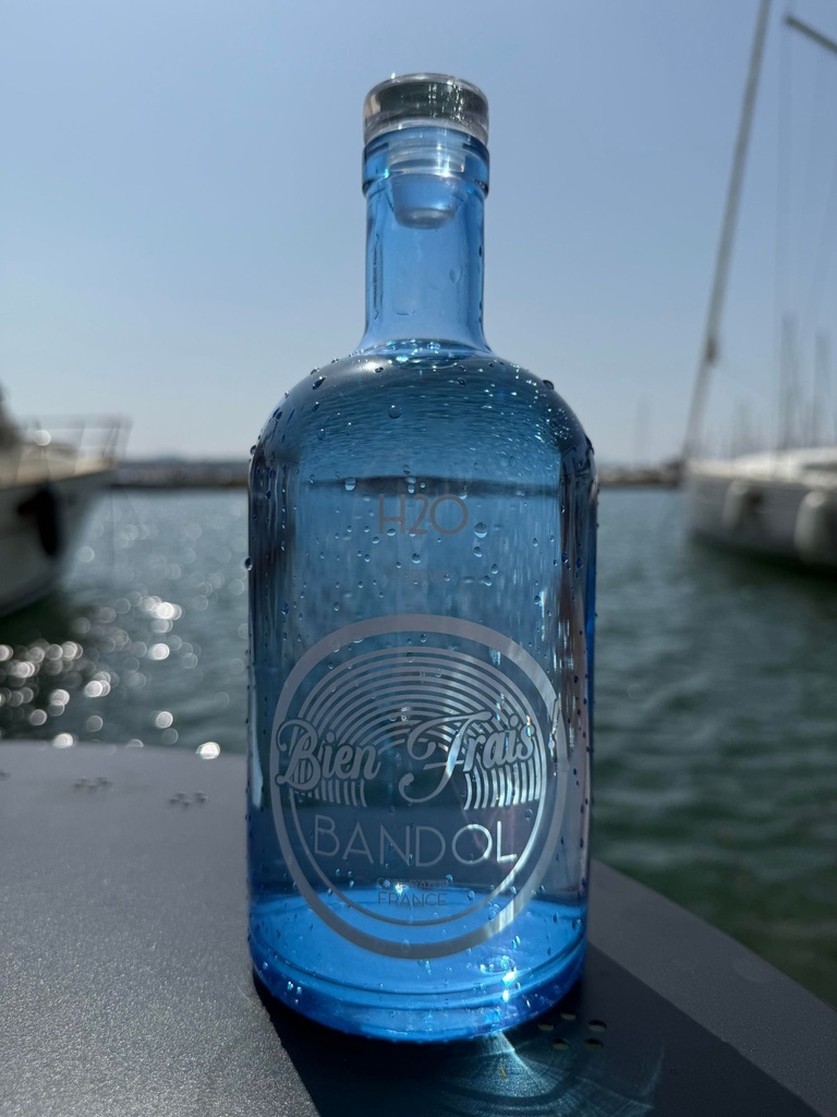 Carafe Blue ice « Bien Frais » 75cl