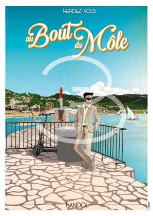 Affiches Bandol Tourisme 2025