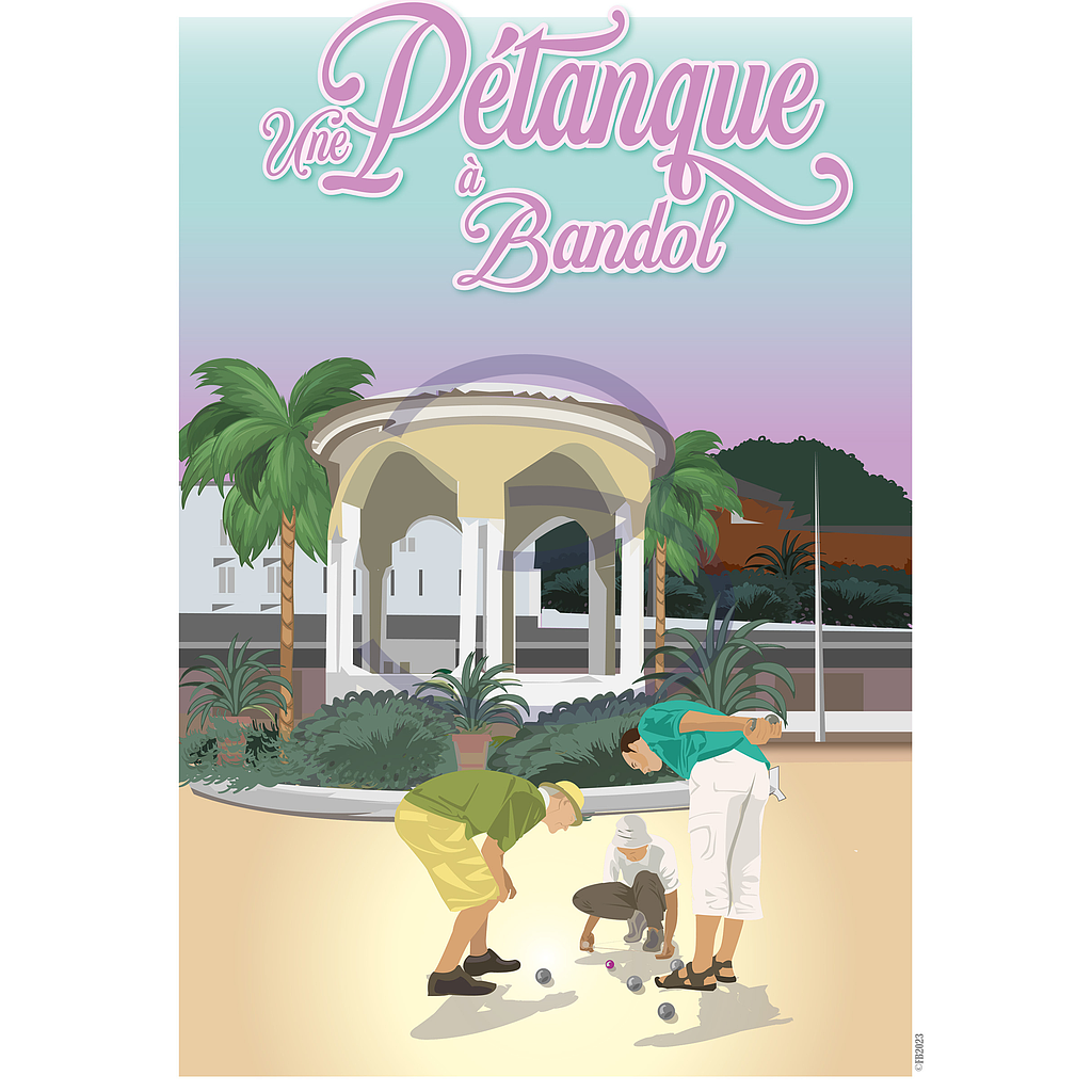 Affiches Bandol 2024