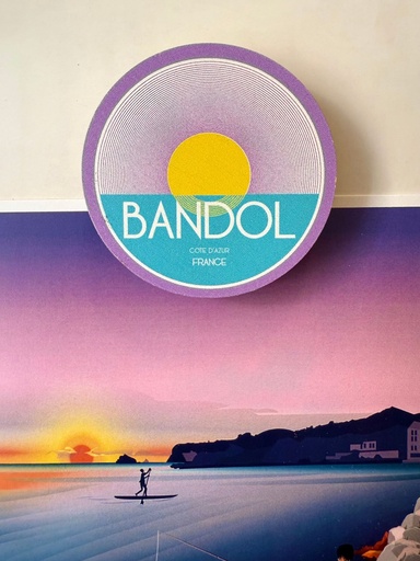 Magnet rond bois