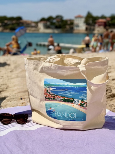Sac de plage coton Made in France